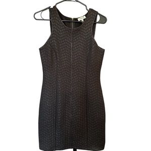 Monteau Black Mini Dress